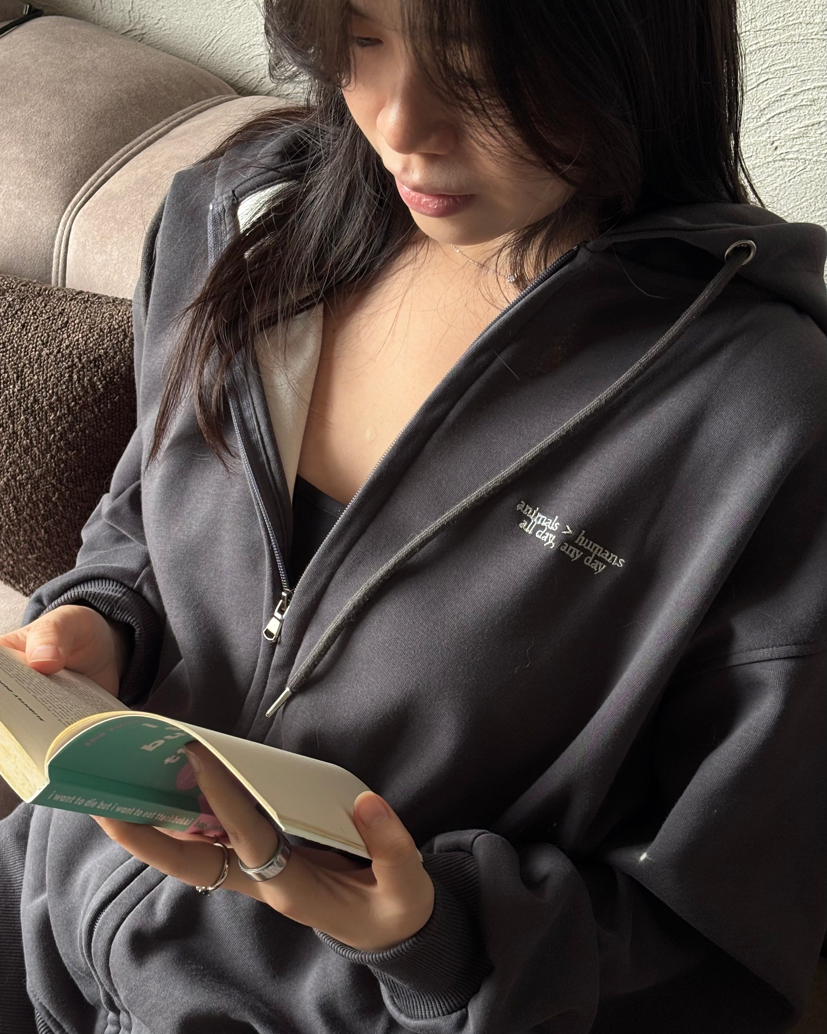 Animals > Human Oversized Hoodie