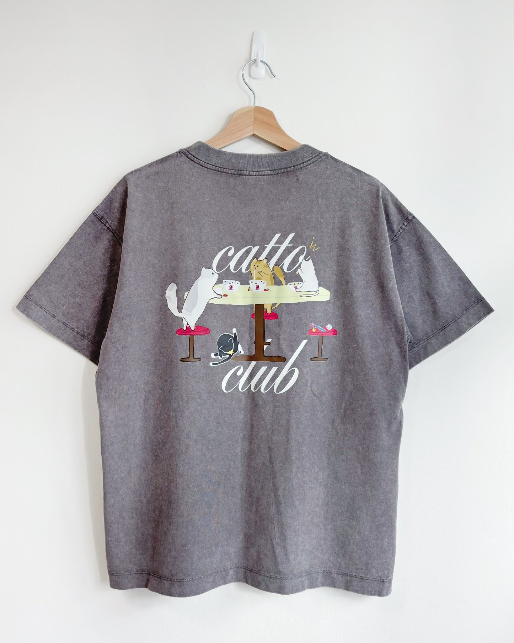 Acid Wash Oversized Shirts