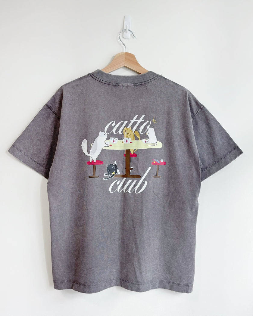 Acid Wash Oversized Shirts