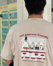 Catto Diner Acid Wash Oversized Shirt