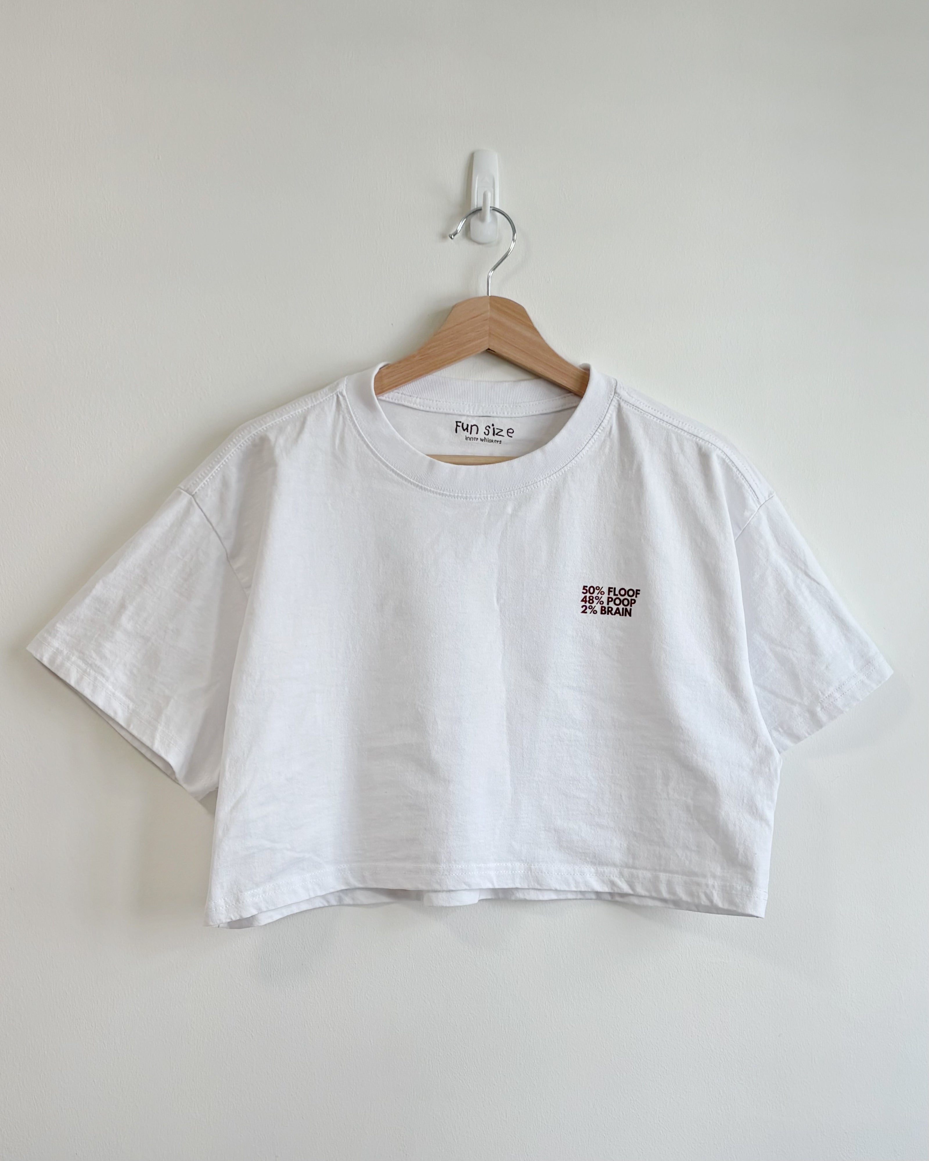 50% Floof Crop Top
