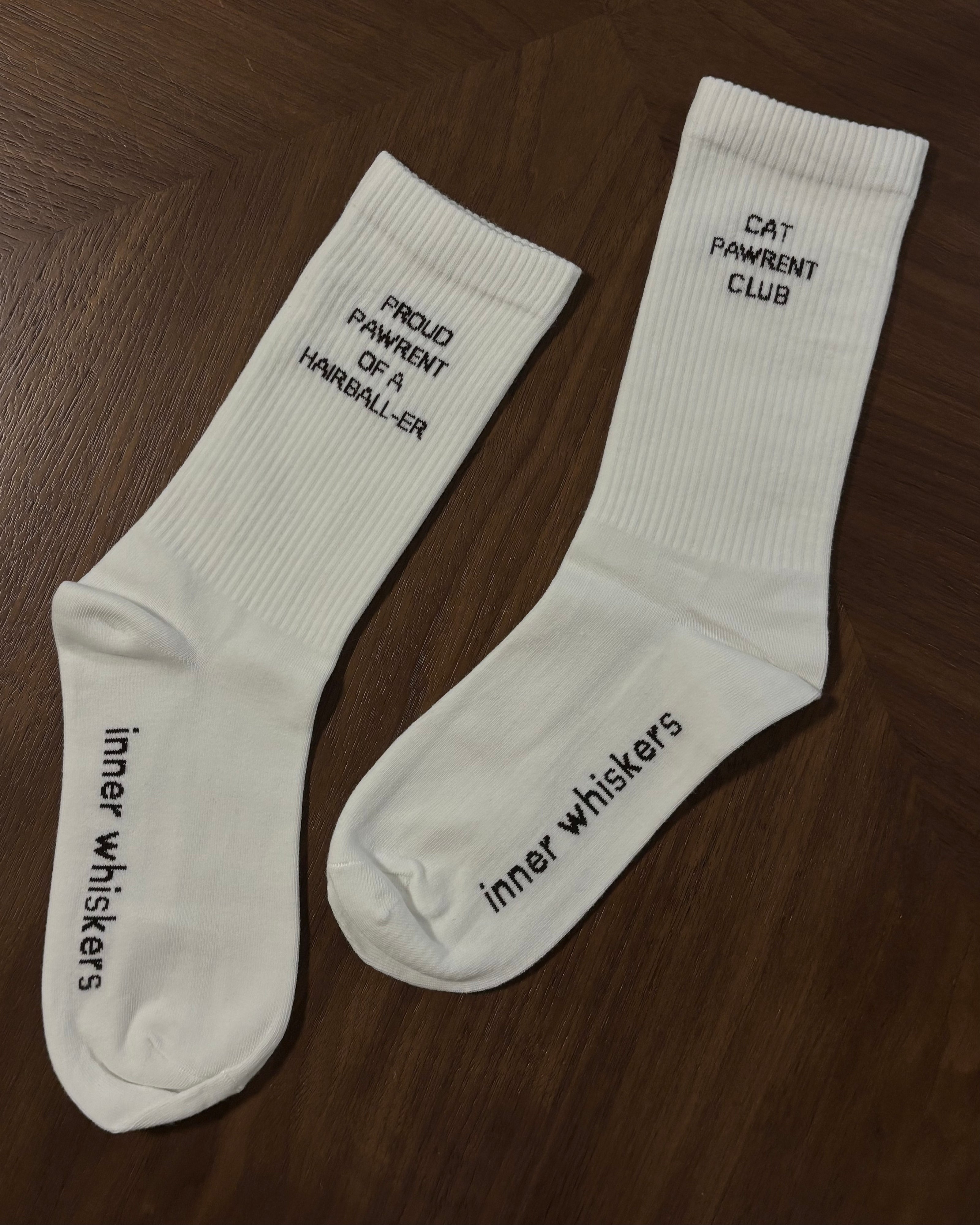 Cat Pawrent Club Crew Socks