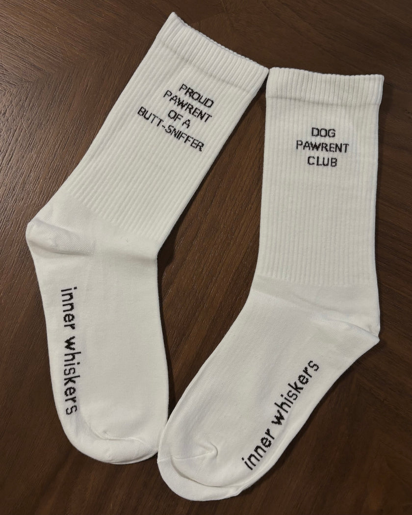 Dog Pawrent Club Crew Socks